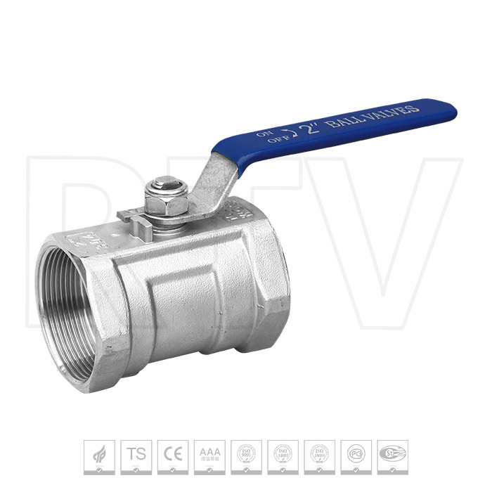 一片式丝扣球阀